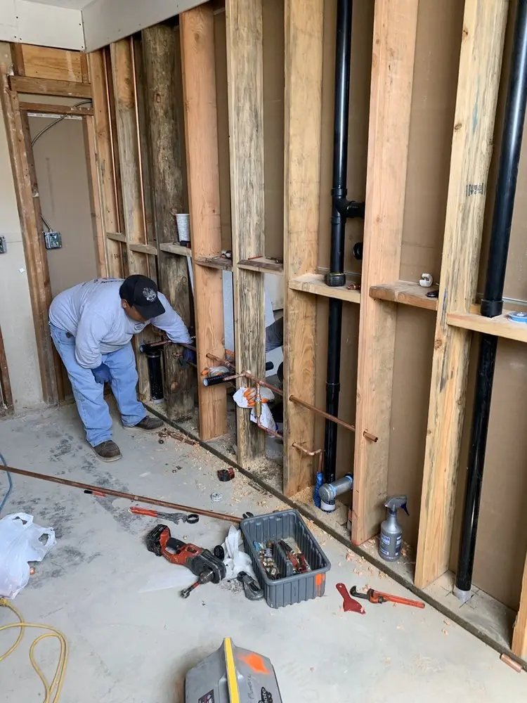 Commercial rough-in plumbing for Commercial Plumbing in Purcellville